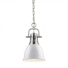  3602-S PW-WH - Small Pendant with Chain